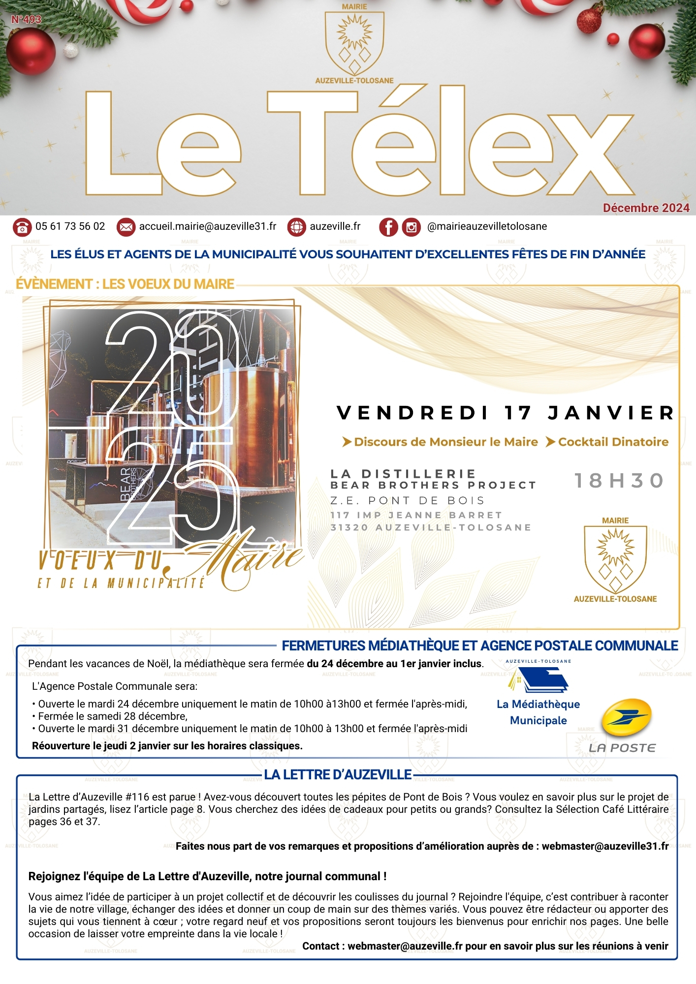 Lire le dernier Télex de juin